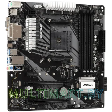 Материнская плата ASRock B450M Pro4-F R2.0 картинка 2